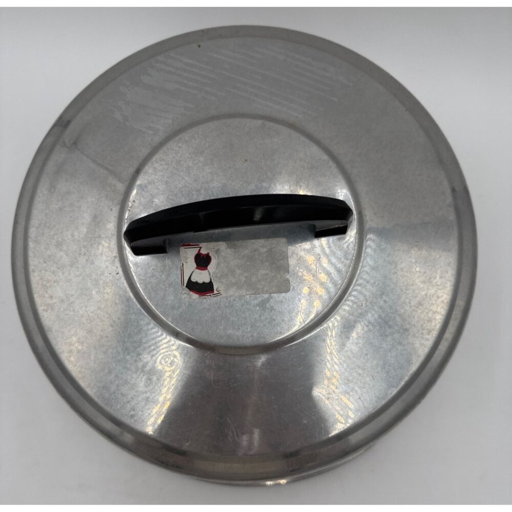 Vtg Regal Ware Aluminum Cake Carrier 1950s Locking Lid Black Handle Mid Century - Picture 6 of 9